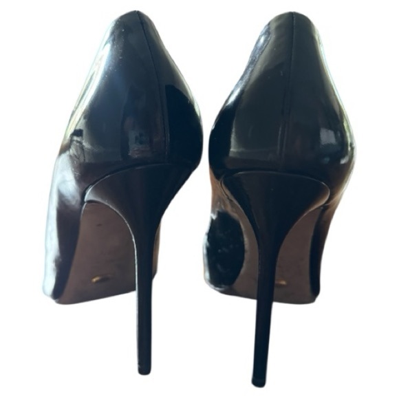 Sergio Rossi Patent Leather Black Heels - Picture 5 of 7
